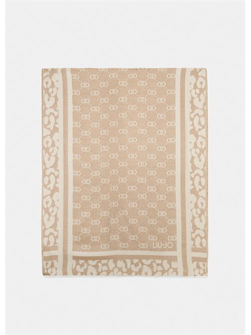 Stola con logo LIU JO | 2F5040T0300/30003